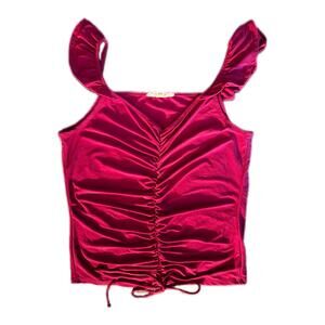 Perseption Concept Pink Blouse Top Size S girly girl barbie barbiecore Y2k